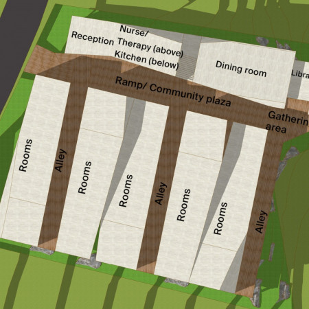 Natural Stone Cladding and Warm Timber Elements Define An Engaging Senior Living Community