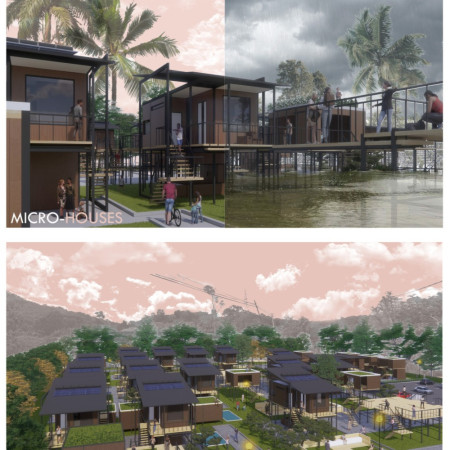 Sustainable Steel Framework and Solar-Optimized Micro-Housing Shaped by Community Interaction