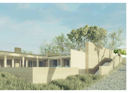 Bioclimatic Design Featuring Natural Timber and Concrete Integration for a Family Retreat  