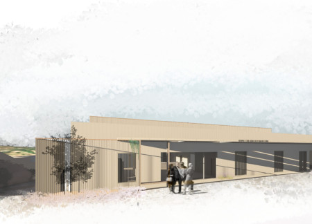 Charred Wooden Shingles and Sustainable Timber Panels Redefining Elderly Living Spaces  