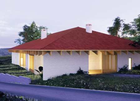 Terracotta Roofs and Natural Ventilation in a Lush Retreat Designed for Community Engagement