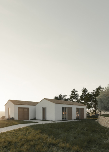 Terracotta Roofs and Local Stone Blend in a Sustainable Olive Oil Community Hub