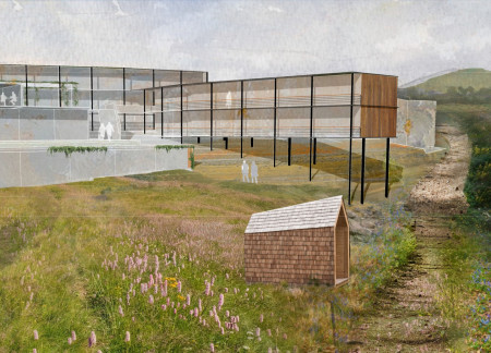 Charred Wooden Shingles and Green Roofs Foster Community Engagement in Senior Living Environments
