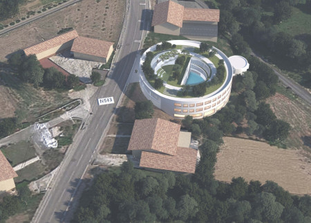 Charred Wooden Shingles Enhancing Biophilic Living in Circular Senior Housing  