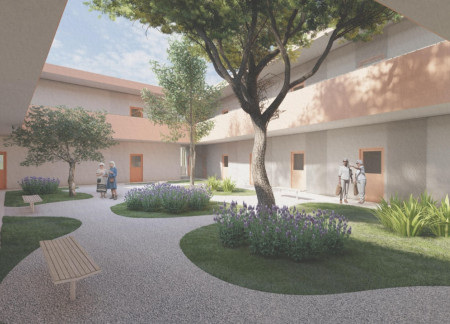 Terracotta Cladding and Glass Facades Enhance Community Living for Seniors