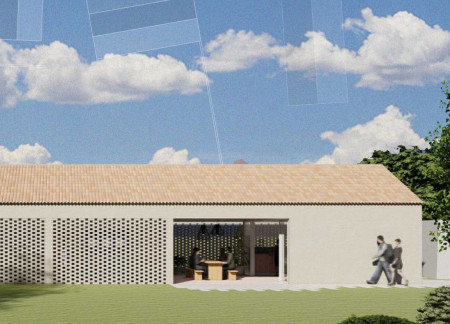 Perforated Clay Masonry and Local Timber Create a Harmonious Retreat in Natural Surroundings