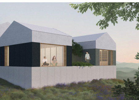 Cork Insulated Structure Embracing Local Materials in a Community-Centered Olive Oil Facility