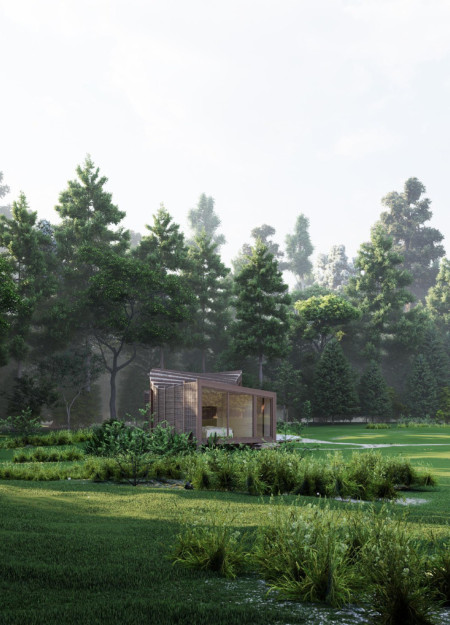 Curvilinear Design Utilizes Cross-Laminated Timber Panels to Harmonize With Coastal Landscape  