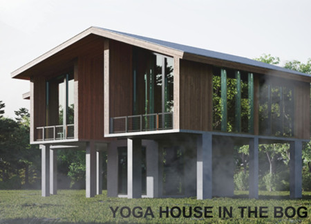 Elevated Sanctuary Utilizing Cross-Laminated Timber and Large Glazing in a Natural Bog Setting
