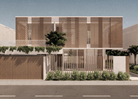 Charred Wooden Shingles and Cross-Laminated Timber Panels Shape a Sustainable Community Hub