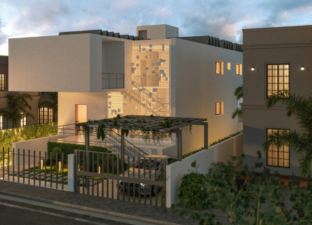Sustainable Housing Featuring GRC and AAC Elements for Climate Adaptation in Dubai  