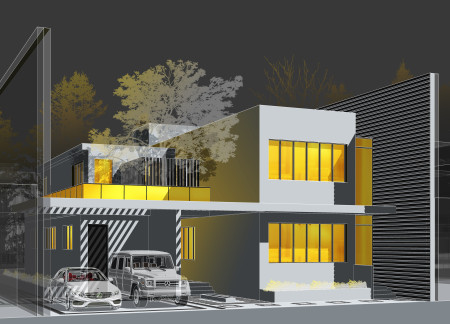 Emphasizing Climbing Facades With Charred Wood Shingles In A Community-Oriented Environment