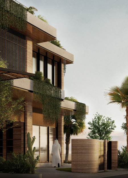 Charred Wooden Shingles and Cross-Laminated Timber Panels Define a Sustainable Community Space