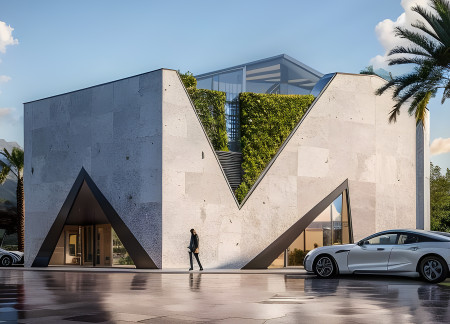 Charred Wooden Shingles and Cross-Laminated Timber Panels Define a Cohesive Community Space