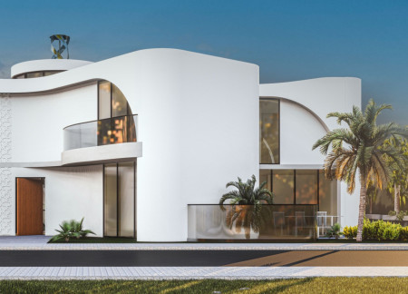 Terracotta Tiles and Mashrabiyah Carvings in a Flexible Family Residence  