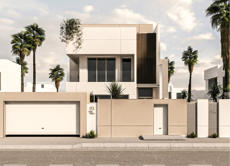 Thermo Hollow Blocks and Green Roofs Shaping a Sustainable Family Home in the UAE