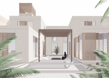Charred Wooden Shingles and Geothermal Efficiency in Mixed-Use Development  