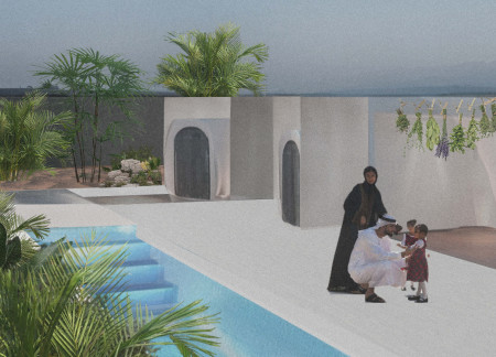 3D-Printed Elements and Reinforced Concrete Create a Family-Centric Modular Residence