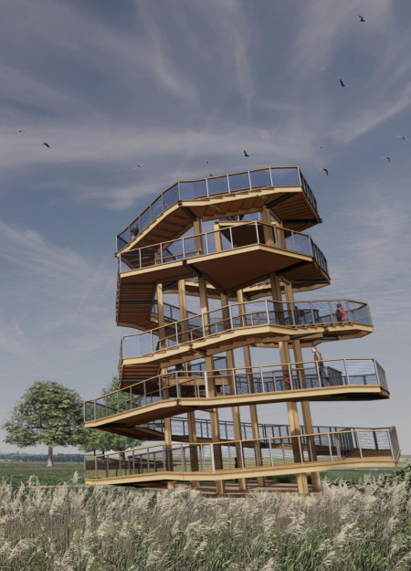Charred Wooden Shingles And Laminated Timber Panels Create A Harmonious Community Hub  
