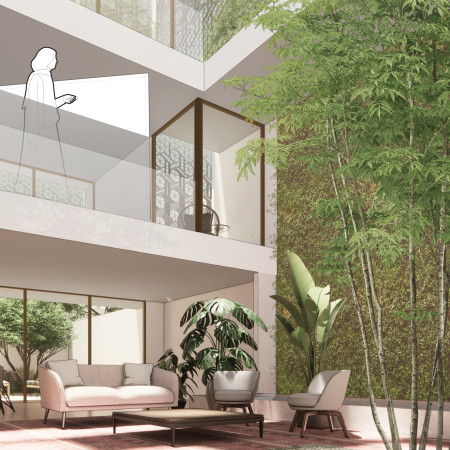 3D-Printed Mud Screens and Flexible Walls in Culturally Inspired Residential Spaces