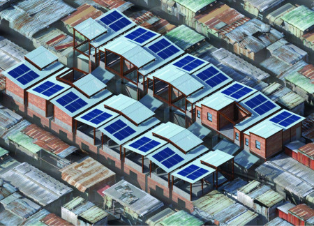 Natural Ventilation and Rainwater Harvesting in Modular Microhomes With Corrugated Plastic Roofing