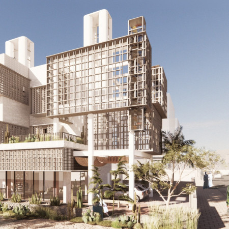 Harnessing Wind and Solar Power Through Modular Design with Hollow Brick Construction  