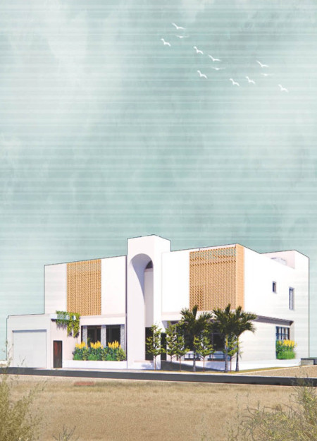 Charred Wooden Shingles and Cross-Laminated Timber Panels Define a Multi-Use Community Space