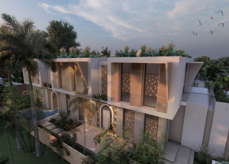 Charred Wooden Shingles and Cross-Laminated Timber Define A Versatile Community Space  