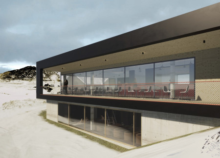 Charred Wooden Shingles and Cross-Laminated Timber Panels Define Eco-Friendly Community Spaces
