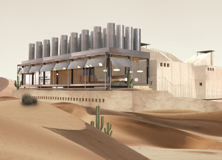 Charred Wooden Shingles and Cross-Laminated Timber Create A Sustainable Community Hub