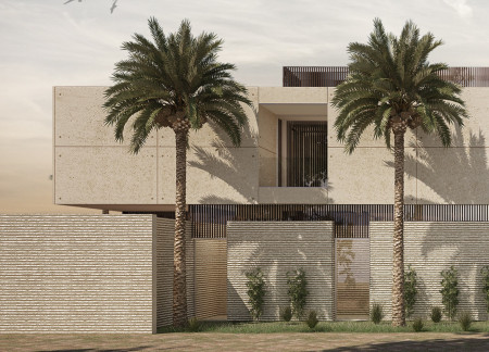 Charred Wooden Shingles and Vertical Gardens in a Medium-Large Mixed-Use Development  