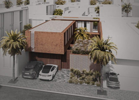 Charred Shingles and Cross-Laminated Timber Panels Shape a Sustainable Mixed-Use Community Space