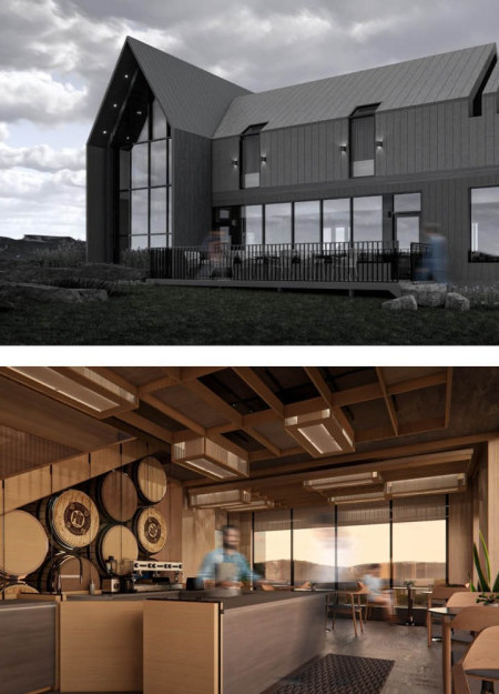 Charred Wooden Shingles and Expansive Glass Facades Unite in a Sustainable Wellness Retreat