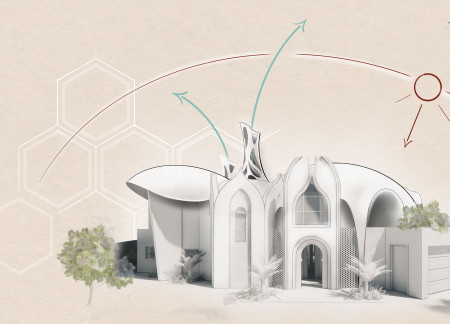 Passive Cooling Through Wind Towers and Eco Hab Panels in a Sustainable Residential Design  