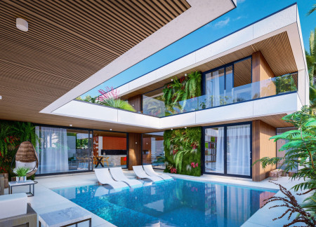 Natural Stone and Vertical Gardens Enhance Thermal Comfort in Prefabricated Residential Design