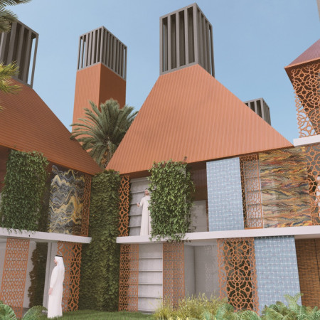 Charred Wooden Shingles and Cross-Laminated Timber Panels Form a Community-Centric Hub  
