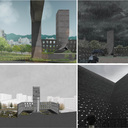 Living Walls and Green Roofs Enhance Sustainable Design Using Recycled Concrete and Thermowood  