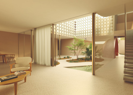 Thermal Insulation And PTFE Fabric Create A Sustainable Haven In A Modern Residential Setting