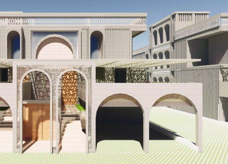 Fungal Insulation and 3D Printed Structures Creating Adaptive Urban Living