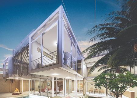 Charred Wooden Shingles and Cross-Laminated Timber Panels Create a Community-Centric Space