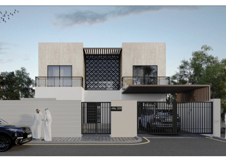 Natural Wood Accents and Mashrabiya Screens in a Sustainable Coastal Residence