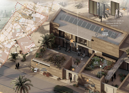 Charred Wooden Shingles and Cross-Laminated Timber Define a Sustainable Community Hub