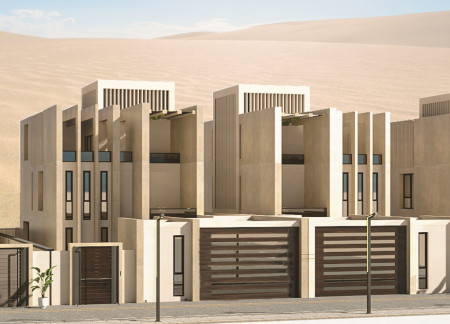 Passive Cooling with Barjeel and Vertical Fins in Sustainable Community Housing  