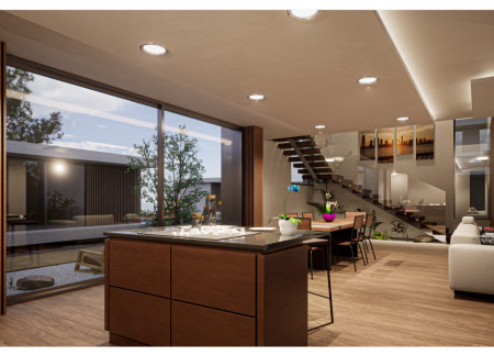 Charred Wooden Shingles and High-Density Wood Create Sustainable Living Spaces in Urban Context