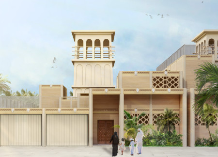 Charred Wooden Shingles and Cross-Laminated Timber Panels Shape a Versatile Community Space