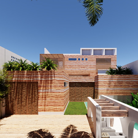 Charred Wooden Shingles and Cross-Laminated Timber Panels Define a Modern Community Haven  