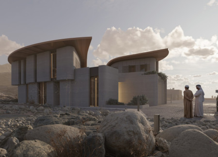 3D Printed Clay Elements and Passive Cooling Strategies in a Sustainable Residential Community