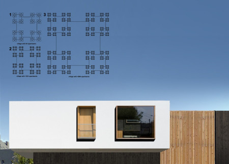 Fractal Courtyards Enveloped by Sustainable Timber and Reinforced Concrete Solutions