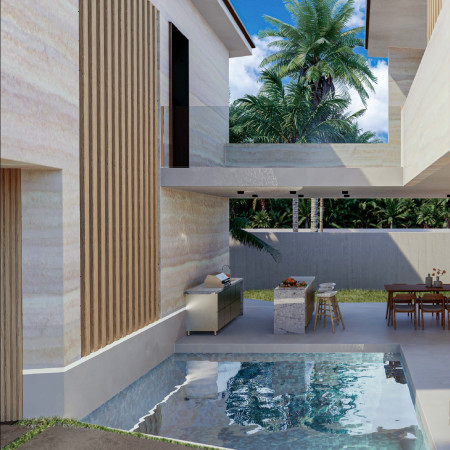 Charred Wooden Shingles and Green Roofs Form a Sustainable Community Hub
