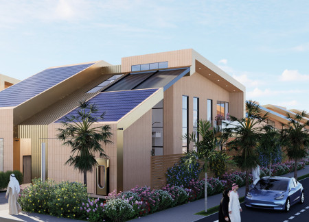 Charred Wooden Shingles and Cross-Laminated Timber Panels Define a Sustainable Community Hub
